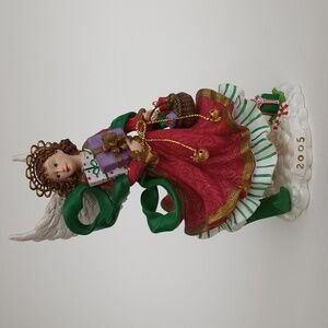 VTG Holly Guardian Of Christmas Blessings GA48 Angels Beside Me By Ingrid 2005